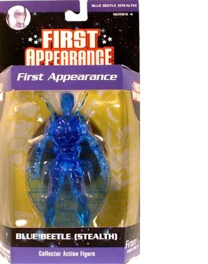  First Appearance Series 4: Blue Beetle Stealth Variant Action Figure