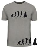 Shirtstreet24, Evolution DARTH VADER, Star Wars Funshirt