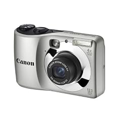 Canon PowerShot A1200 Digitalkamera (12,1 Megapixel, 4-fach opt, Zoom, 6,9 cm (2,7 Zoll) Display) silber