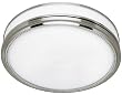 Hunter 83001 Riazzi Bathroom Fan with Light and Nightlight, Brushed Nickel