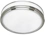 Hunter 83001 Riazzi Bathroom Fan with Light and Nightlight, Brushed Nickel