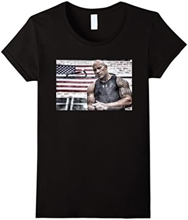 Women's The Rock Under Armour Shirt XL Black