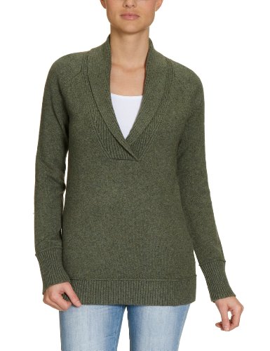 Eddie Bauer Damen Pullover 24103540, Gr. 32 (XS), Gr&uuml;n (gruen mel) Preisvergleich