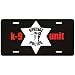New  English Mastiff / K-9 Unit  License Plate Dog
