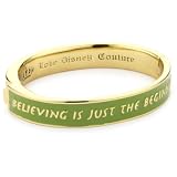 Disney Couture Tinker Belle Gold Plated Hinged