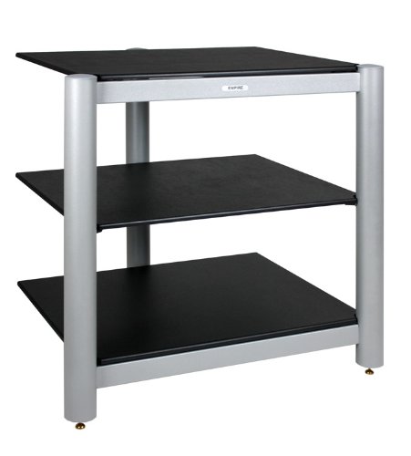 EMPIRE HiFi Rack GR-03 BS schwarz / silber