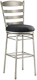 Hillsdale Crawford Swivel 26 1/2" High Counter Stool B0028XF5YS