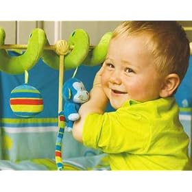 Spiral Crib Car seat Rattle, Selvatic by Selvatic