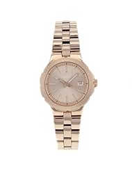 Fossil Womens AM4402 Stainless Steel Analog Pink Dial Watch
