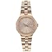 Fossil Women's AM4402 Stainless Steel Analog Pink Dial Watch