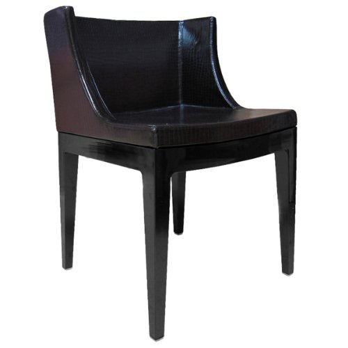 Kartell 4892CM Stuhl Mademoiselle, dunkelbraun
