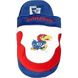 Kansas Jayhawks NCAA Comfy Feet Scuff Slippers