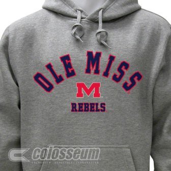 Buy Ole Miss Rebels Campus Yard Hooded Sweatshirt by Colosseum