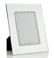 Gem Embellished Mirrored Photo Frame 10 x 15cm 4 x 6