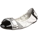 Penny Loves Kenny Womens Ruffle Ballerina Flat