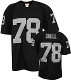 Art Shell Oakland Raiders Authentic 1976 Black Jersey