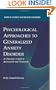 Psychological Approaches to Generalized Anxiety Disorder: A Clinician's Guide to Assessment and Treatment (Series in Anxiety and Related Disorders)