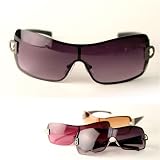 Big Time Oversized Square Shield Fashion Sunglass - 4044