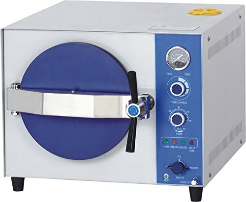 24L Liter, 1500W, Autoclave Steam Sterilizer for Medical Lab Dental Tattoo Professionals