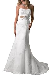 Lace Satin/Tulle Wedding Dress 