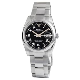 Rolex Oyster Perpetual Date Mens Watch 115200-BKRO