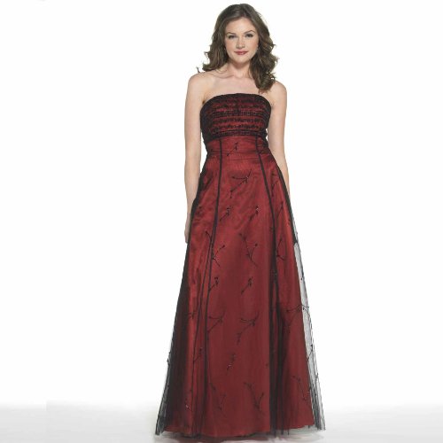 Formal Evening Gown. Strapless ballgown for Prom, Party, Homecoming by Sean Collection (120)
