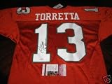 Gino Torretta Autographed Jersey - Miami Hurricanes Jsa coa - Autographed NFL Jerseys