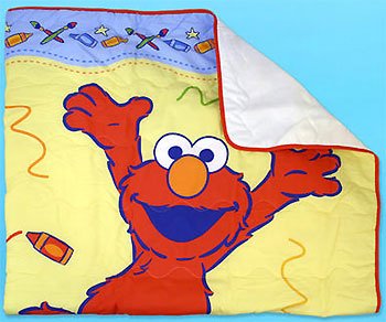 Sesame Street - Elmo - Quilt/Comforter - Kids Toddler/Crib Size
