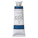 M. Graham Artist Oil Paint Turquoise 1.25oz/37ml Tube