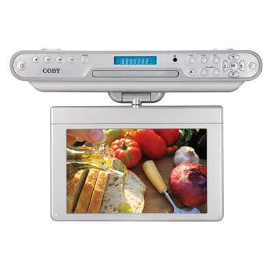 Coby KTF-DVD1093 10 Inch Atsc Digital TV/DVD Combo Supports Various Media Formats