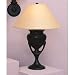 Beaux Arts Urn Table Lamp with Flax Parchment Shade