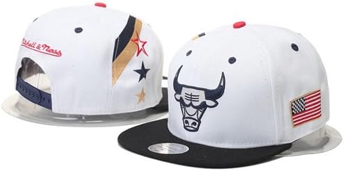 Fashion Game Time Closer Stretch Fit Snapback Cap Hat Chicago Bulls