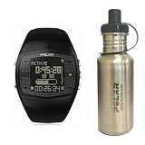 buy cheap price Polar 99039470 FA20 Mens Activity Computer Watch, Black with Stainless Steel Water Bottle