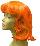 Long Hair Costume Wig (Orange)