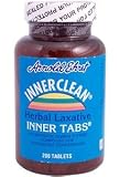 At Last Naturals Innerclean Herbal Laxative, 200 Tablets by ClubNatural