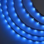 12V SMD3528 LED Horizontal Ribbon Flexible LED Strip Light 5M/16Ft Waterproof - Blue Color