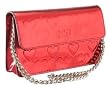 Marc By Marc Jacobs Limited Edition Metallic Heart Clutch Evening Bag Handbag Red