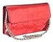 Marc By Marc Jacobs Limited Edition Metallic Heart Clutch Evening Bag Handbag Red