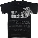 VINTAGE U.S. MARINES GLOBE & ANCHOR T-SHIRT