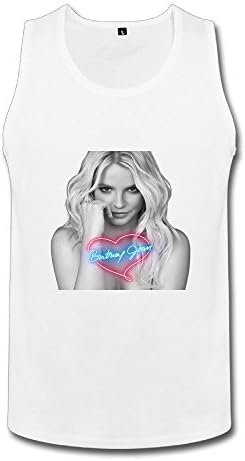 Love Britney Spears Piece Of Me 2016 Fashion Tank Top For Men White
