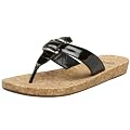 Circa Joan & David Women's Jaryn Thong,Black,6 M US