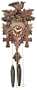 One Day Cuckoo Clock with Five Maple Leaves & One Bird