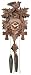 One Day Cuckoo Clock with Five Maple Leaves & One Bird