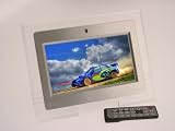 7 Living Images Lumina Silver Digital Photo Frame