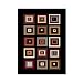 Contemporary Area Rug New Generation Home Dynamix Black
