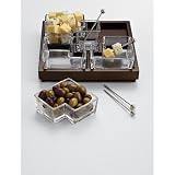 cubist appetizer serving set