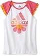 adidas Girls 2-6X Daisy Daze Raglan Tee