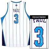 Chris Paul Autographed Authentic New Orleans Hornets Home White Jersey