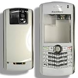 White Full Housing Faceplate Cover+Battery Door+Keypad Keyboard Buttons+Tra ....