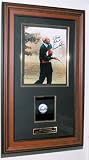 Single Golf Ball and Picture Shadowbox